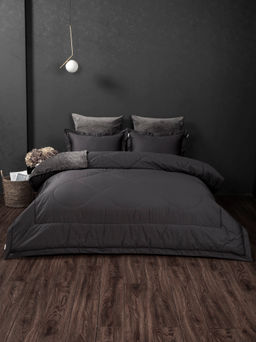 Комплект с одеялом Lindor Premium (графит) Cotton