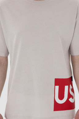 Erkek Bisiklet Yaka A__k Gri Ti__rt Sepette S_rpriz _ndirim - U.s. polo assn фото 6