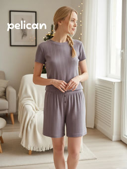 PELICAN, шорты женские, Серый