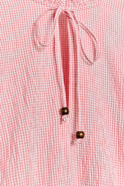 BLUSA CUADRO VICHY / Multicolor