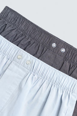 COMBINED POPLIN BOXERS 2-PACK - Zara фото 3