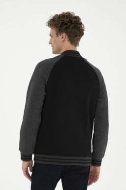 U. S. Polo Assn / Мужской черный вязаный кардиган - U.s. polo assn фото 5