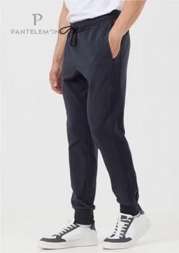 Мужские брюки зауженные из футера PDB-242