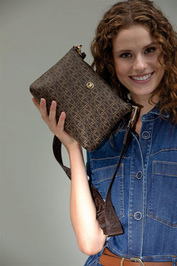 Женская коричневая сумка через плечо Неожиданная скидка в корзине - U.s. polo assn фото 2