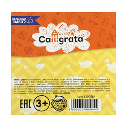 Мелки цветные для асфальта 5 штук Calligrata, квадратные  фото 5
