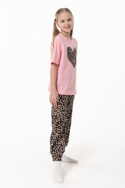 Пижама М225095Прб розовый/бежевый