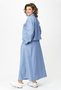 Костюм AmberA 2017-2 голубой - Galean style фото 6