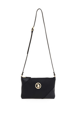 Женская черная сумка через плечо - U.s. polo assn фото 4
