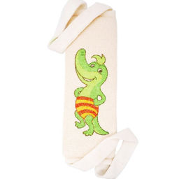 Мочалка детская длинная из хлопка с рисунком 16302 - Vival фото 3