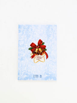 Подарочный набор новогодний, ежедневник, блок бумаги и ручка Дедушка