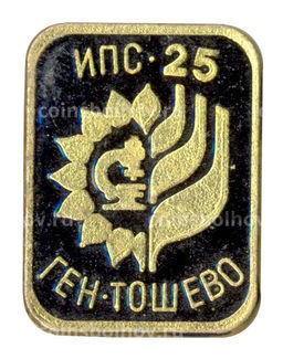 Значок Генерал Тошево  ИПС-25 (Болгария)