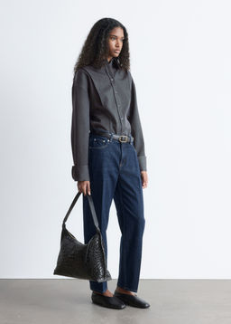 Vaqueros con corte ajustado al tobillo - H&m фото 8