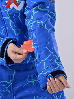Женский зимний сноубордический комбинезон Alpha Endless 222/220518-2_012 Голубой  фото 19