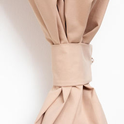 Шторы для кухни для кухни с подхватами Этель Kitchen, 150×180 см, комплект - 2 шт., бежевые