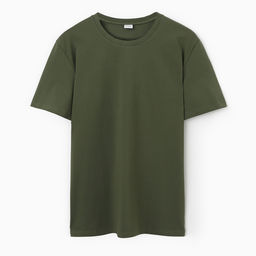 Футболка мужская MINAKU REGULAR FIT: хаки, р-р 56