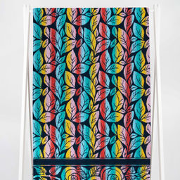 Полотенце махровое 6с102.411ж1 Тропикана (т.радужка) 67х150см