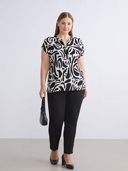 Beli Lastikli Havu? Kesim Kad?n Pantolon