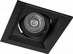 Светильник потолочный встраиваемый, MR16 G5.3 черный, DLT201