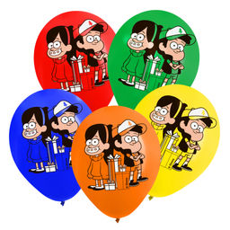 Шар воздушный «Мейбл и Дипер»,12 дюйм, латексный, 25 штук, Гравити Фолз