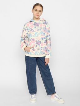 CRB wear/CSJG 63488-21-356 Толстовка для девочки,экрю/Ex.Cherubino  фото 3