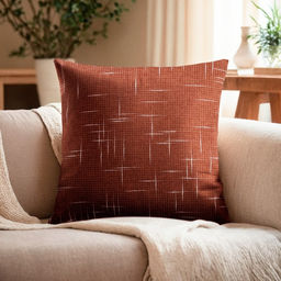 Наволочка декоративная Этель Классика, цвет коричневый, 43*43 см, 100% п/э  фото 6