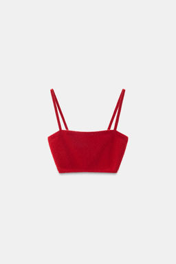 PLAIN POLYAMIDE BRALETTE - Zara фото 3