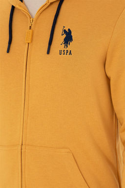 U. S. Polo Assn / Мужской горчичный свитшот - U.s. polo assn фото 6