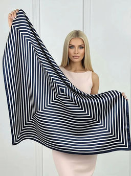 K13579 Платок (90/90см шелк) МУЛЬТИЦВЕТ_05