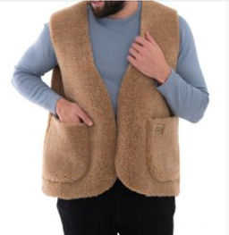 Жилет 3 в 1 (носи, как: домашний жилет / меховую подкладку / верхний слой одежды)