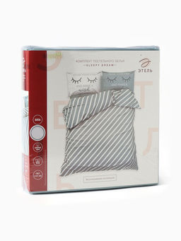 Постельное бельё Этель евро Sleepy dream 200?217 см,220?240 см,50?70 см-2 шт., 100% хлопок, бязь 125 г/м?  фото 7