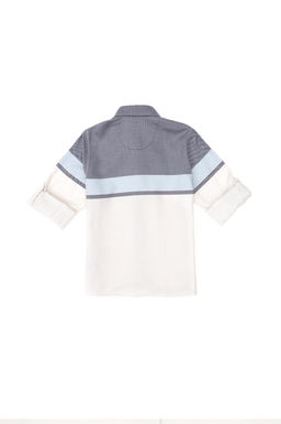 Темно-синяя рубашка с длинным рукавом для мальчика Неожиданная скидка в корзине - U.s. polo assn фото 2