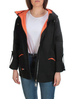 F2101 BLACK Ветровка женская MARIA - Фабричный китай фото 9