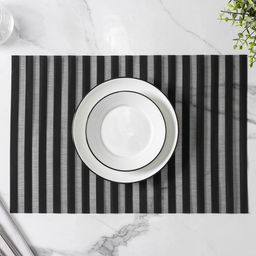 Салфетки сервировочные на стол Magistro, 4 шт., 30×45 см, чёрные