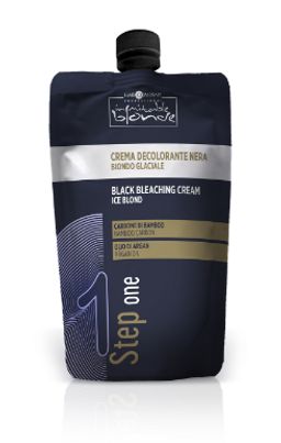 Hc inimitable ice blonde обесцвечивающий черный крем для волос ледяной блонд 300 гр - Hair company фото 2