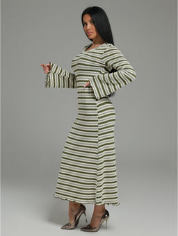 Амелия платье женское (бело-черный) - Lovetex фото 10