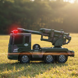 Машина "Военный грузовик" р/у, 27 MHz. в коробке