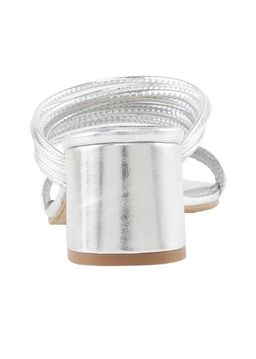 Шлепки, серебристые - Heine фото 6