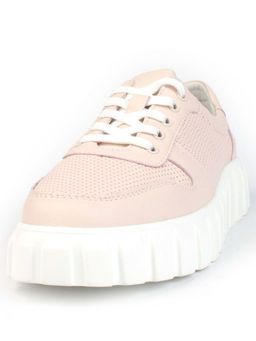 05-PDA97-2 PINK Кроссовки женские (натуральная кожа) - Фабричный китай фото 7