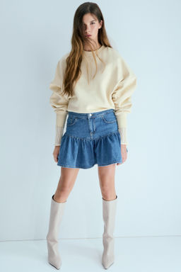 Falda denim con vuelo - H&m фото 3