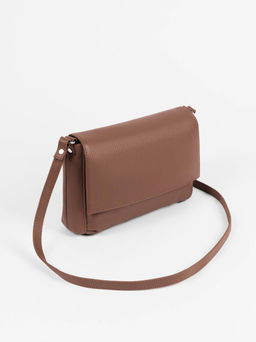 Женская кожаная сумка Richet 2800LN 351 Коричневый