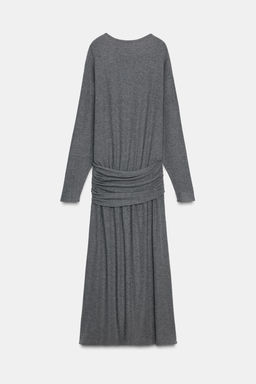 SOFT DRESS WITH WAISTBAND