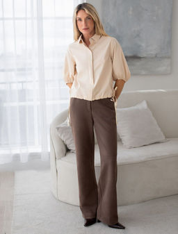 D29.264 Блузка женская светло-бежевый