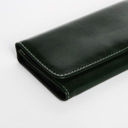 Кошелёк на кнопке, цвет тёмно-зелёный - Simaland фото 3