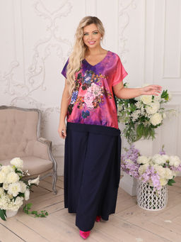 Блуза М3-5510/1 - Wisell фото 2