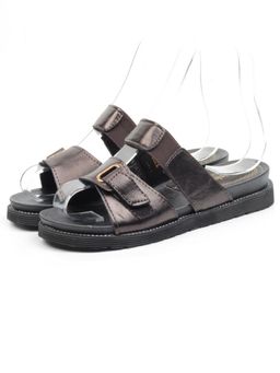 08-K25-P BLACK Сандалии женские (натуральная кожа)