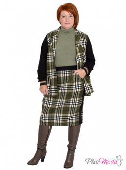 Юбка Модель №989 размеры 44-84 - Plusmoda фото 12