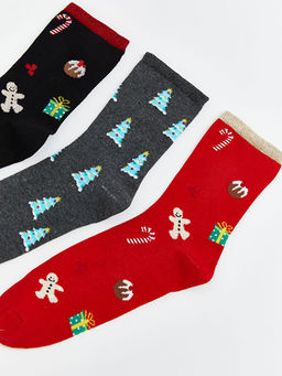 Y?lba?? Temal? Kad?n Soket ?orap 3l?