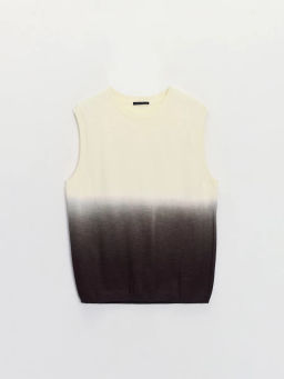 Джемпер без рукавов с добавлением льна ZR2605043308-27 / Zarina