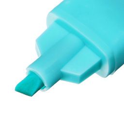 Набор маркеров текстовыделителей, 6 штук, 6 цветов «Милашка», в пенале на молнии