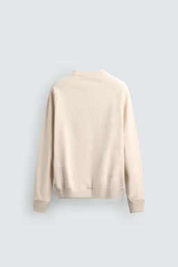 SUDADERA CREWNECK LAVADA / Crudo - Zara фото 7